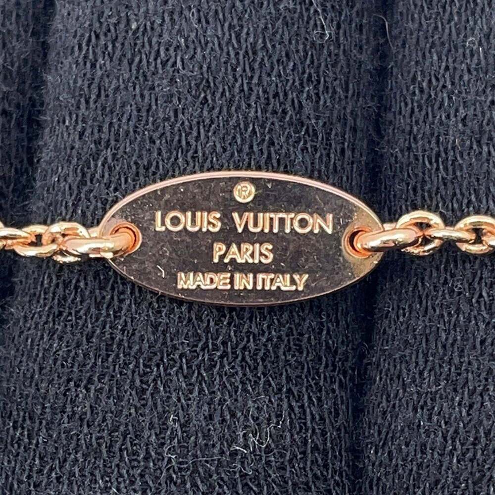 LOUIS VUITTON Gold Necklace - Picture 10 of 10